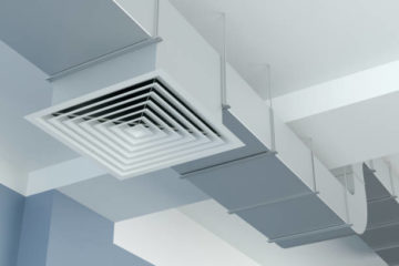 ventilation duct, 3d Illustration